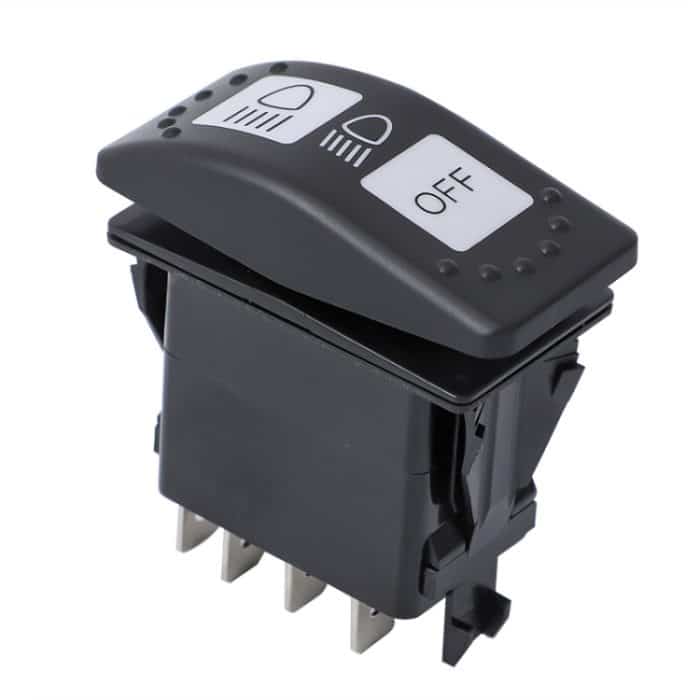 12V Auto modifizierter Fernlicht-selbstsichernder wasserdichter Schalter – Bild 1
