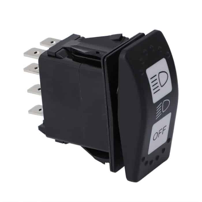 12V Auto modifizierter Fernlicht-selbstsichernder wasserdichter Schalter – Bild 3