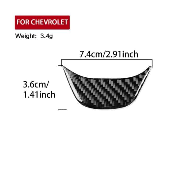 Für Chevrolet Malibu 2016-2024 Linkslenker Lenkradaufkleber – Bild 3