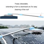 Auto-Chenille-Teleskop-Autowaschmopp mit gebogenem Griff und weichen Borsten – Bild 2