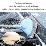 Auto-Chenille-Teleskop-Autowaschmopp mit gebogenem Griff und weichen Borsten – Bild 4