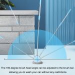 Auto-Chenille-Teleskop-Autowaschmopp mit gebogenem Griff und weichen Borsten – Bild 7