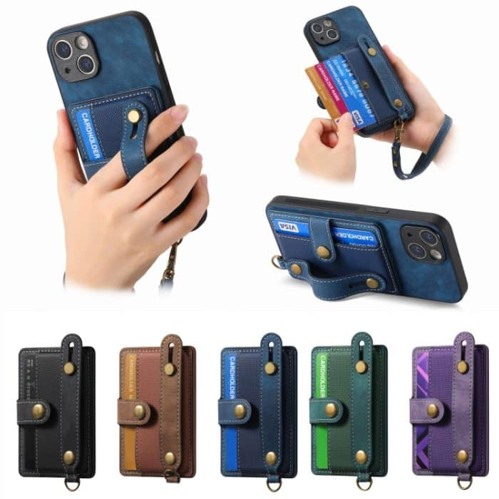 Selbstklebendes Telefonkartenetui mit Handschlaufe – Bild 2