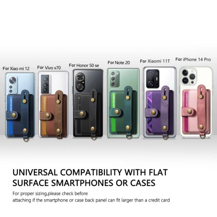 Selbstklebendes Telefonkartenetui mit Handschlaufe – Bild 3