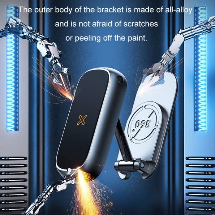 Autoklebender, faltbarer, magnetischer Handy-Navigationshalter – Bild 3