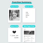 A32 Kleiner tragbarer selbstklebender Bluetooth-Taschen-Thermodrucker mit Fehlerfrage und Fotoetikett – Bild 5