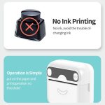 A32 Kleiner tragbarer selbstklebender Bluetooth-Taschen-Thermodrucker mit Fehlerfrage und Fotoetikett – Bild 8