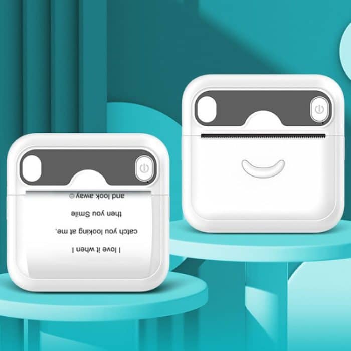 A32 Kleiner tragbarer selbstklebender Bluetooth-Taschen-Thermodrucker mit Fehlerfrage und Fotoetikett – Bild 9