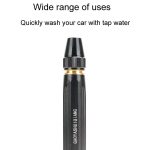 Haushalts-Hochdruck-Autowaschanlage, Metall-Wasserstrahl-Autobürsten-Booster-Düse, 4 Connector+5m Pipe, 2 Clamps – Bild 2