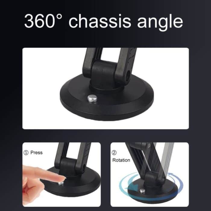 Kfz-Magnet-Handyhalter, Auto-Armaturenbrett-Navigation, fester Stützclip – Bild 4