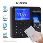 M10 Smart-ID-Kartenerkennung, Fingerabdruck-Zugangskontrolle, All-in-One-Anwesenheitsmaschine, English Version – Bild 8