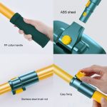 Gebogener Stab-Autowaschmopp, einziehbares Reinigungswerkzeug, kein Schaden für das Auto, spezielle weiche Bürste, Lake Green – Bild 7