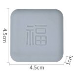 5 stücke Türklinke Stille Anti-Kollision Pad Wohnzimmer Schlafzimmer Tür Schließen Kissen Silikon Schutz Pad – Bild 3