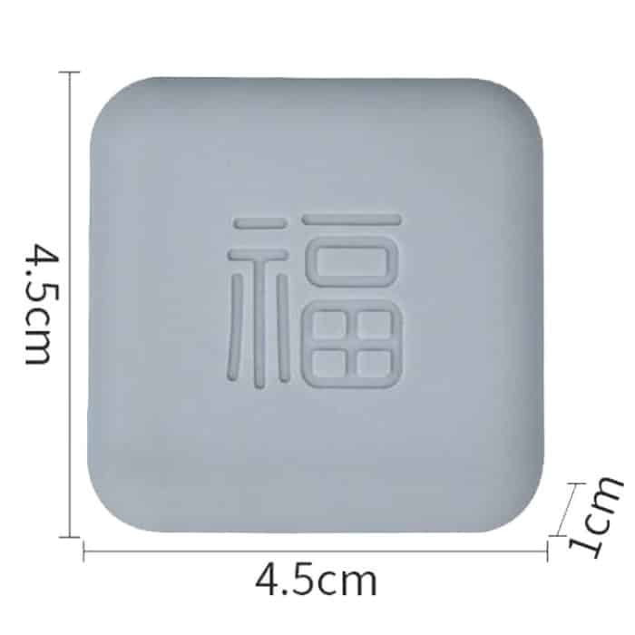 5 stücke Türklinke Stille Anti-Kollision Pad Wohnzimmer Schlafzimmer Tür Schließen Kissen Silikon Schutz Pad – Bild 3