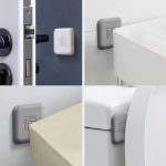 5 stücke Türklinke Stille Anti-Kollision Pad Wohnzimmer Schlafzimmer Tür Schließen Kissen Silikon Schutz Pad – Bild 7