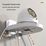 Traceless Wandmontierte Kamerahalterung Home No-Punch Surveillance Rack Router Shelf, Transparent – Bild 8