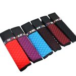 Auto-Sicherheitsgurtbezug aus Leder, Schulterpolster mit glitzernden Diamanten, 6.5x23cm – Bild 3