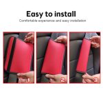 Skin Feeling Auto-Leder-Sicherheitsgurtbezug, Schulterpolster, 6.5x23cm – Bild 7