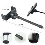 Live Beauty Ringlicht-Telefonclip, 360 drehbare Köpfe, Schlauchklemmenständer, 360 Rotating Heads Hose Clamp Stand – Bild 4