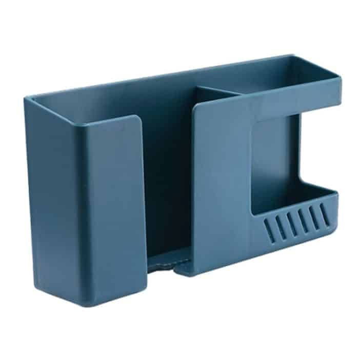 Doppelte Gitter-Wand-Aufbewahrungsbox, Fernbedienung, Kleinigkeiten, Organizer, Handy-Ladehalter, Double Red, Double Yellow, Double Blue – Bild 1