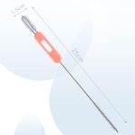 Multifunktionale Strohdeckel-Reinigungsbürste, Nylon-Edelstahl-Fugenschrubberkamm – Bild 3