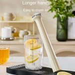 Obstpress- und Stampfhammer, Werkzeug für Barkeeper, Kunststoff-Eiszerkleinerer – Bild 6