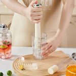 Obstpress- und Stampfhammer, Werkzeug für Barkeeper, Kunststoff-Eiszerkleinerer – Bild 8