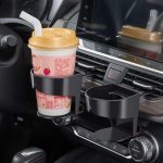 Multifunktionaler Auto-Klimaanlagen-Auslass, Getränkehalter, Aschenbecher – Bild 9