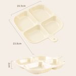 Mehrzweck-Gewürztablett mit vier Unterteilungen zur Aufbewahrung von Gewürzen in der Küche – Bild 3