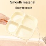 Mehrzweck-Gewürztablett mit vier Unterteilungen zur Aufbewahrung von Gewürzen in der Küche – Bild 4