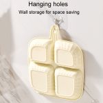 Mehrzweck-Gewürztablett mit vier Unterteilungen zur Aufbewahrung von Gewürzen in der Küche – Bild 5