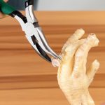 Hähnchenkrallen-Ausbeinwerkzeug, Ausbeinmesser, Hähnchenfüße, Knochenentfernungszange, Blue, Yellow, Green – Bild 9