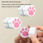 Badezimmer-Glasspiegel-Fleckenentfernungs-Wasserzeichen-Schwamm-Reib-Wasserhahn-Entkalkungs-Reinigungswerkzeug, Yellow, Pink – Bild 5