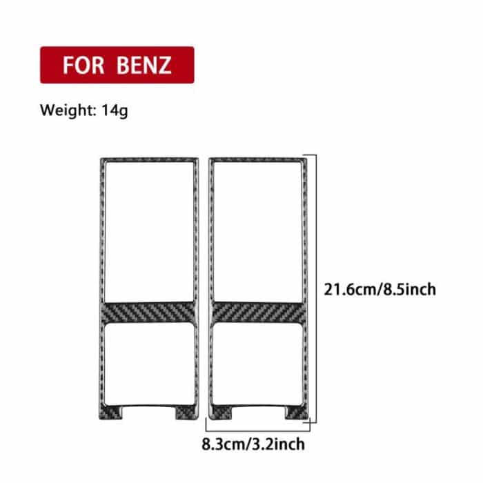 For Mercedes-Benz G-Class W463 2pcs /Set Both Sides Air Vent Decoration Stickers – Bild 3
