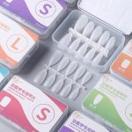 10 Paar tragbare Maniküre-Tabletten mit Frosted-Codierung zu je 100 Stück/Karton, Short Ellipse S, Long Ladder XS, Long Ladder S, Long Ladder M, Long Ladder L, Long Ellipse XS, Long Ellipse S, Long Ellipse M, Long Ellipse L, Medium Oval XS, Medium Oval... – Bild 2