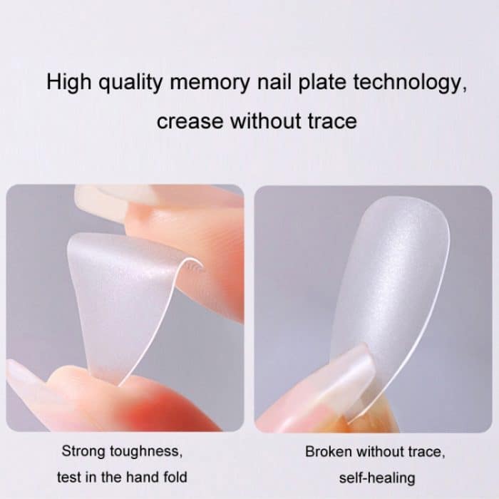 10 Paar tragbare Maniküre-Tabletten mit Frosted-Codierung zu je 100 Stück/Karton, Short Ellipse S, Long Ladder XS, Long Ladder S, Long Ladder M, Long Ladder L, Long Ellipse XS, Long Ellipse S, Long Ellipse M, Long Ellipse L, Medium Oval XS, Medium Oval... – Bild 5