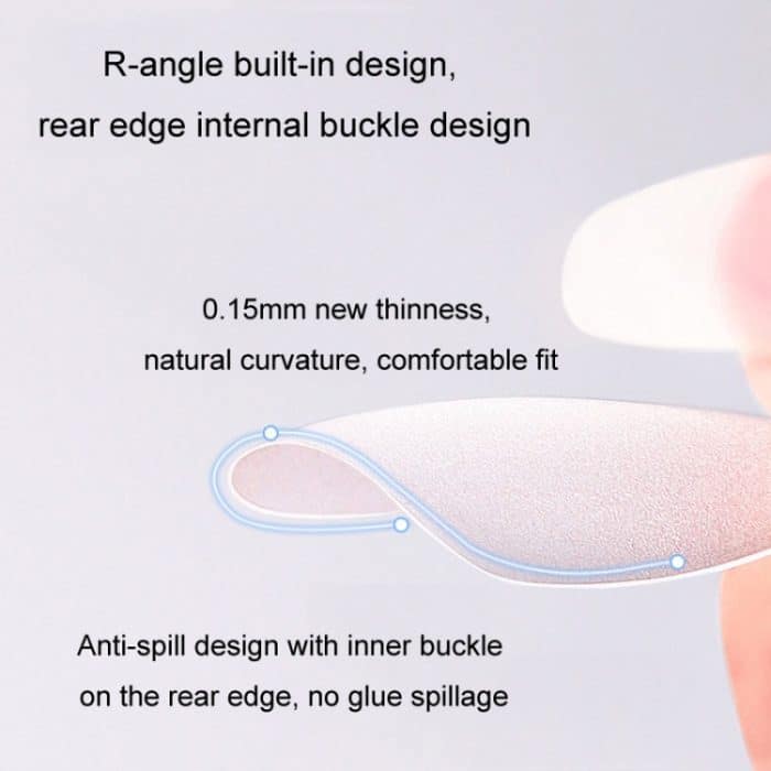 10 Paar tragbare Maniküre-Tabletten mit Frosted-Codierung zu je 100 Stück/Karton, Short Ellipse S, Long Ladder XS, Long Ladder S, Long Ladder M, Long Ladder L, Long Ellipse XS, Long Ellipse S, Long Ellipse M, Long Ellipse L, Medium Oval XS, Medium Oval... – Bild 6