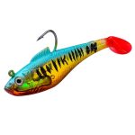 PROBEROS DW6085 Sea Bass Leadfish Soft Lure T-Tail Software Baits Sea Fishing Boat Fishing Bionic Lures, 8cm/9.5g