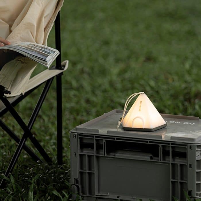 ZAY-L05 Zeltförmiges USB-Lade-Timer-Nachtlicht, wildes Camping-Atmosphärenlicht – Bild 8