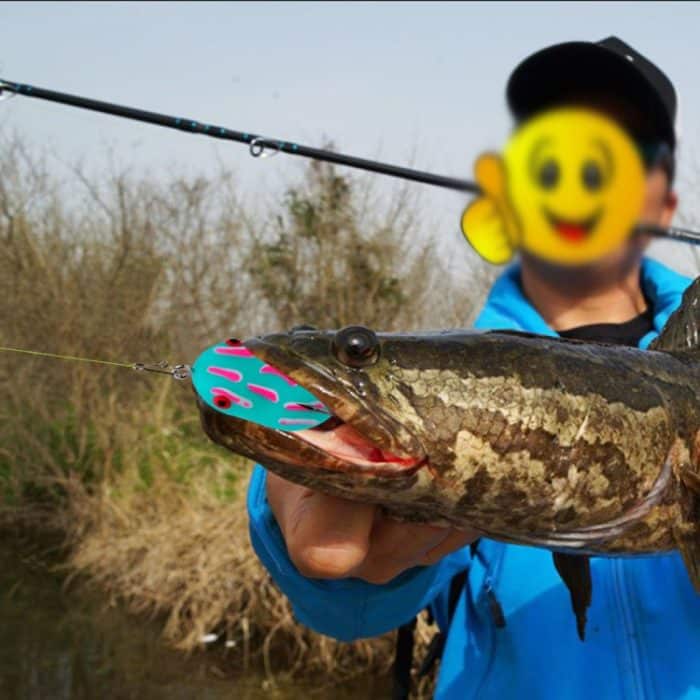 PROBEROS FR039 Mini Thunderfrog Köder Simulation Soft Bait Blackfish Angelköder, 7g/4.5cm – Bild 12