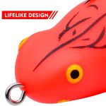 PROBEROS FR039 Mini Thunderfrog Köder Simulation Soft Bait Blackfish Angelköder, 7g/4.5cm – Bild 7