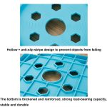 Multifunktionaler Küchen-Gasflaschen-Aufbewahrungsständer, Blumentopf und Eimer, mobiler Ständer, Black Universal Wheel, Green Universal Wheel, Blue Universal Wheel, Black Straight Wheel, Green Straight Wheel, Blue Straight Wheel – Bild 3