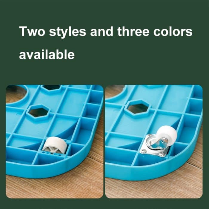 Multifunktionaler Küchen-Gasflaschen-Aufbewahrungsständer, Blumentopf und Eimer, mobiler Ständer, Black Universal Wheel, Green Universal Wheel, Blue Universal Wheel, Black Straight Wheel, Green Straight Wheel, Blue Straight Wheel – Bild 8