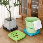 Multifunktionaler Küchen-Gasflaschen-Aufbewahrungsständer, Blumentopf und Eimer, mobiler Ständer, Black Universal Wheel, Green Universal Wheel, Blue Universal Wheel, Black Straight Wheel, Green Straight Wheel, Blue Straight Wheel – Bild 9