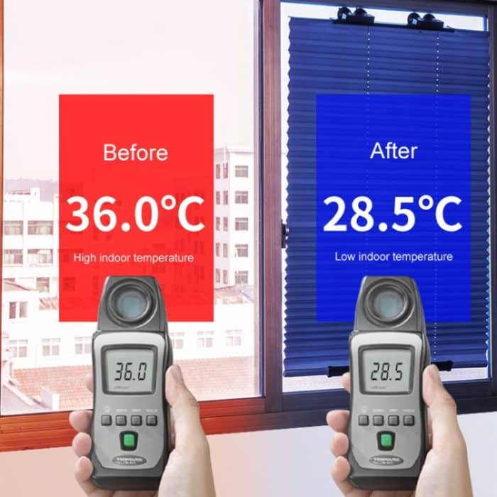 Car Front Gear Auto Retractable Sunshade Household Plissee Window Covering, 46 x 120cm, 65 x 150cm, 70 x 155cm, 80 x 185cm – Bild 8