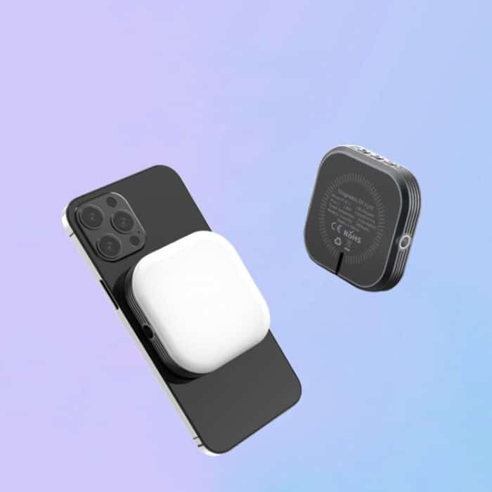 Mini magnetisches Fülllicht, wiederaufladbar, dreifarbiges Temperatur-Selfie-Licht – Bild 1