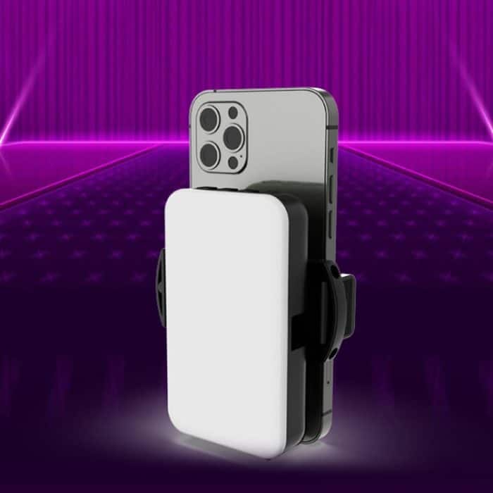 RGB-Fülllicht-Fotolampe mit verstecktem, klappbarem Telefonclip und Kaltschuhschnittstelle, F-615 – Bild 2