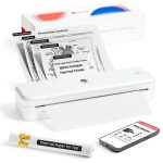 Phomemo M834 Kabelloser Bluetooth-Thermodrucker unterstützt Thermopapier in mehreren Größen