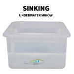 PROBEROS DW592 Sinkender Minnow-Köder, langer Wurf, Kunstköder, bionischer Kunststoff-Hartköder – Bild 8