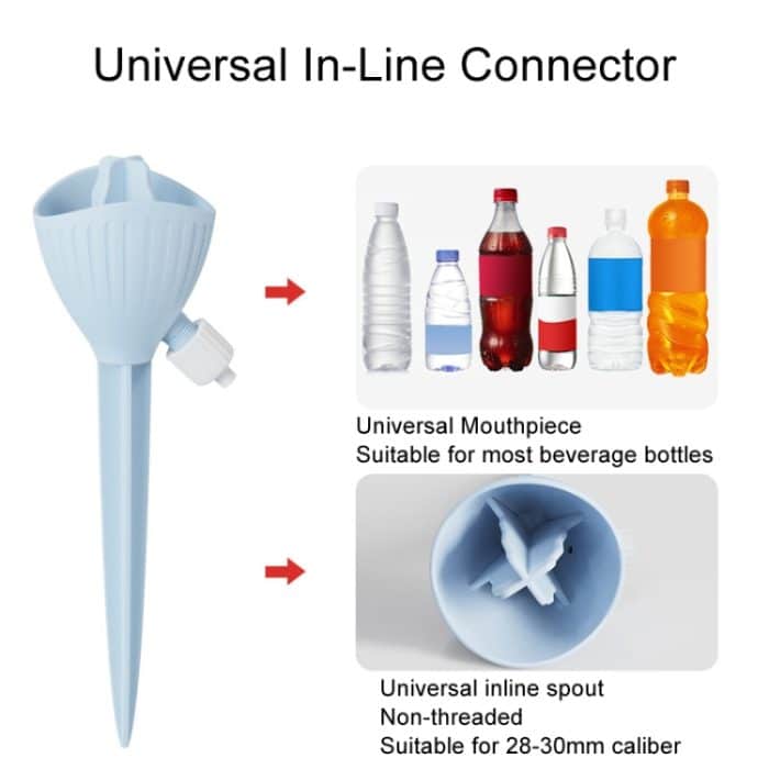 Tropfbewässerung für zu Hause, automatische Bewässerung, verstellbarer Tränker – Bild 4
